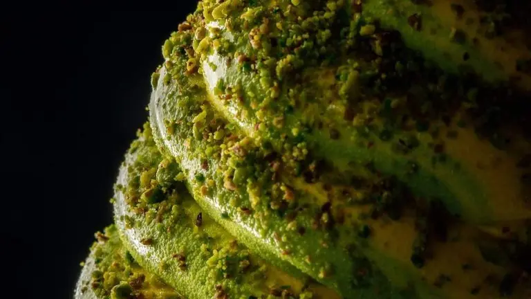Helado de pistacho
