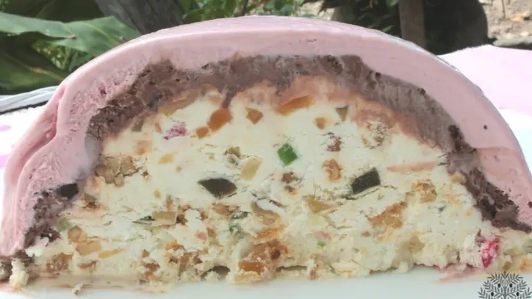 Helado Cassata. Foto de: Cookpad.