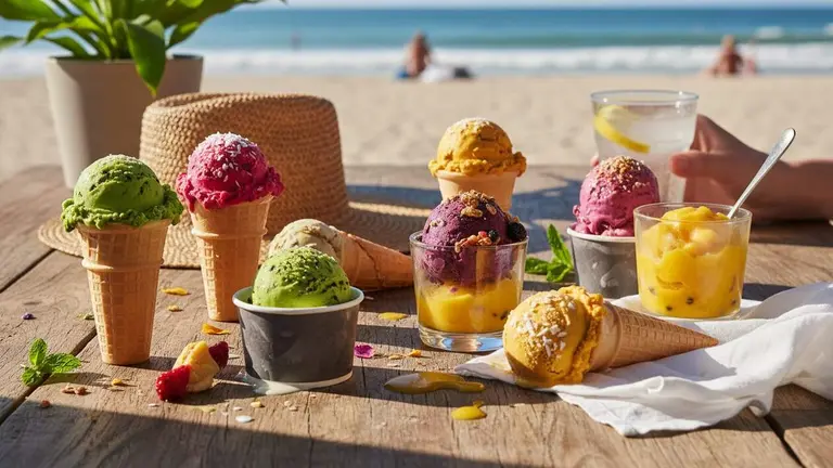  Helado refrescante con los mejores sabores del verano 2026 para disfrutar y combatir el calor &mdash; Imagen generada por IA 