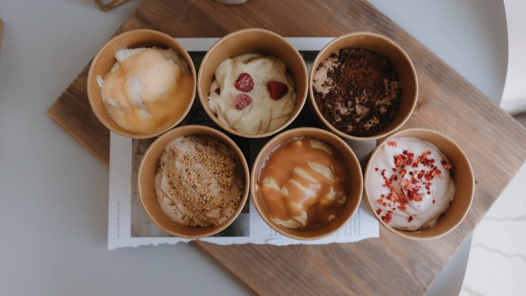 Sabores raros de helados.