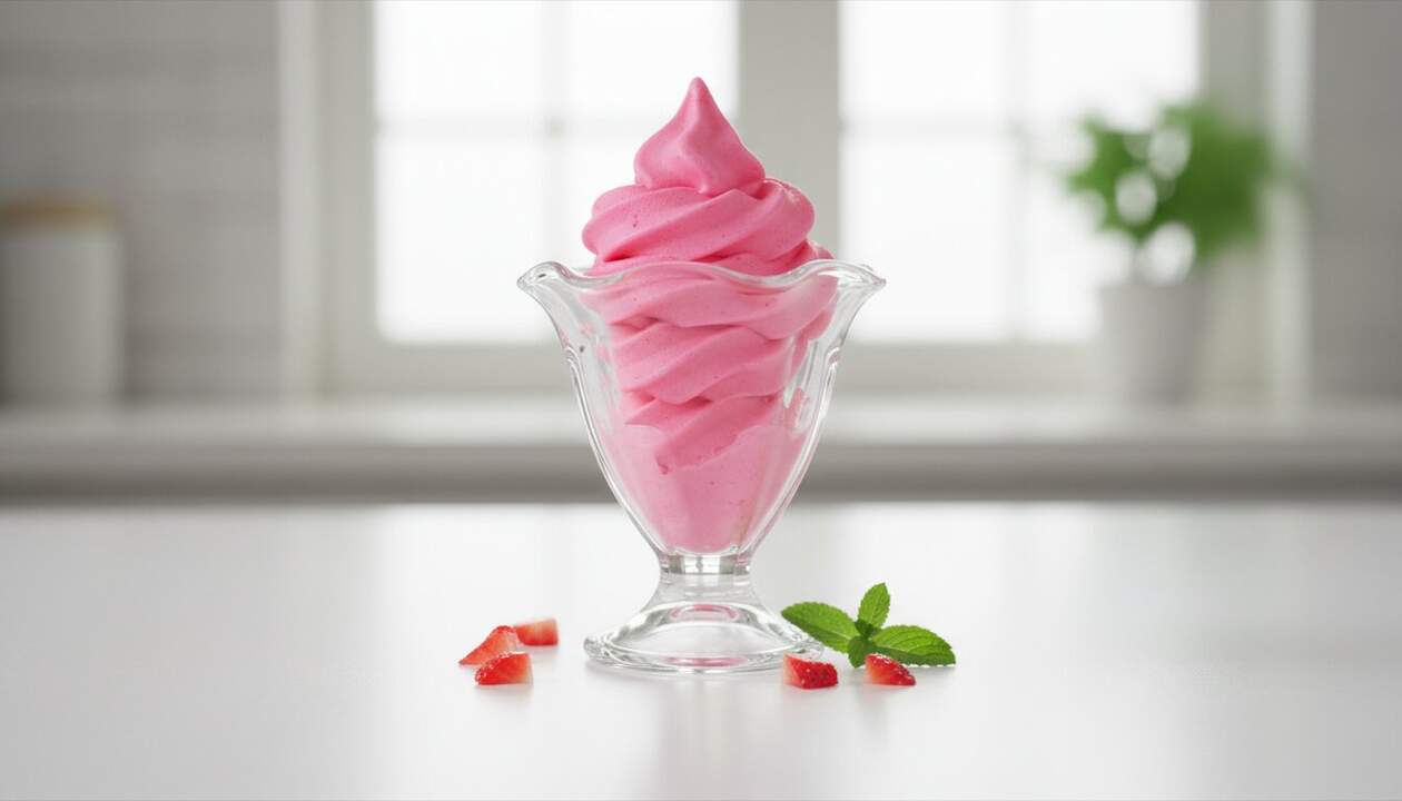 Receta paso a paso: helado fresa Thermomix en 10 minutos
